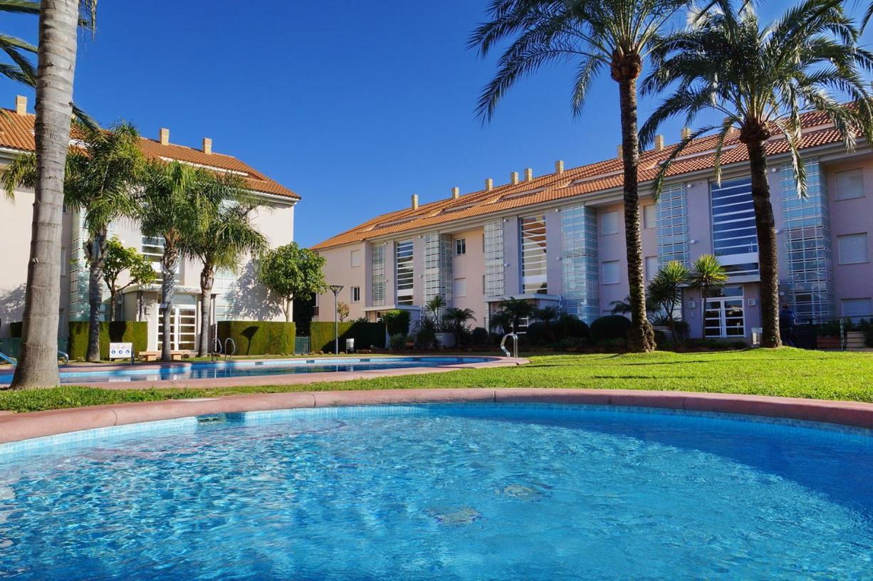 Golden Gardens Lux Apartment Хавеа Экстерьер фото
